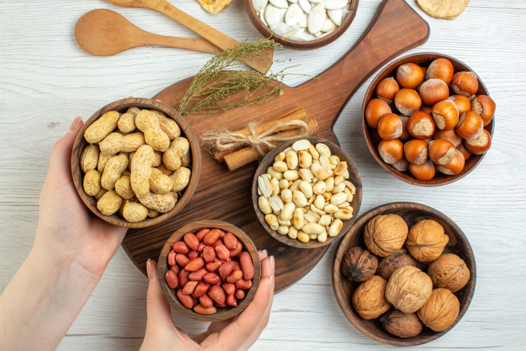 protein-rich seeds and nuts